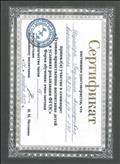 Сертификат участника семинара "Духовно-нравственное воспитание детей в условиях реализации ФГОС"